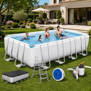 Piscinas Elevadas Portátiles para Jardín, Disponibles para Envío Inmediato, OEM Disponible, Piscinas para Familias - Product Image 1
