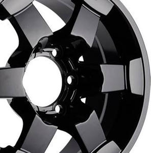 Jantes de voiture noires 6x139.7 15 16 17 18 pouces 4x4 SUV roues en alliage pour TOYOTA FJ Cruiser 4Runner Hilux Sequoia Tacoma Tundra - Product Image 4
