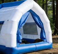 Tente bulle géante gonflable pour événements, camping, maison, avec ventilateur intégré, étanche, alimentée par prise, publicité numérique