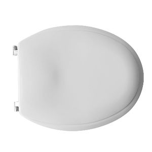 Asiento de Inodoro D019 Forma 1 Blanco 48 cm de Largo 39 cm de Ancho 7 cm de Alto - Product Image 1