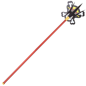 Réplica de Arma de <span class=keywords><strong>Katakuri</strong></span>, Tridente Mochi Mochi No Mi, de <span class=keywords><strong>One</strong></span> <span class=keywords><strong>Piece</strong></span>, 190 cm, Artículo de Colección de Anime, Seguro y Sin Filo - Product Image 1