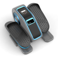 Mini vélo d'exercice sous le bureau, machine à stepper en acier ABS, pédales antidérapantes, salle de sport à domicile, fitness, perte de poids, musculation
