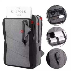 Mochila Inteligente Multifuncional de Viaje Personalizada OEM, Mochila de Viaje para Hombre de Negocios, Mochila Escolar con Puerto de Carga USB - Product Image 2