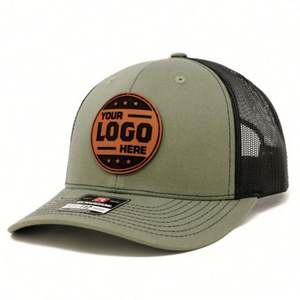 Gorra de Camionero Richardson 112 de Camuflaje con Parche de Cuero y Logotipo Bordado en 3D Personalizado, de Nailon, para Protección en la Jungla - Product Image 5