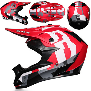 Nouveau casque de moto tout-terrain Orz pour hommes et femmes, en ABS, pour course VTT, motocross, grande taille, respirant, casque intégral pour moto tout-terrain - Product Image 2