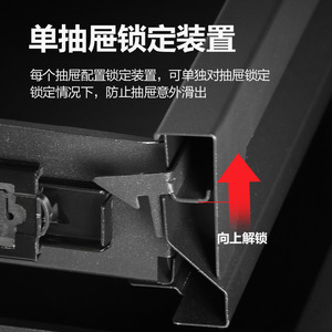 <b>Storage</b> Cart <b>Plastic</b> Tool Cabinet 50x40x30cm With <b>Drawers</b> Garage Workshop Use - Product Image 4