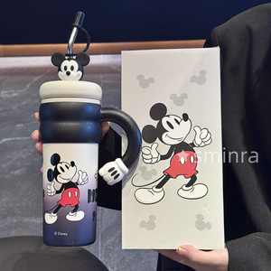 Botella de agua aislada Disney Donald Duck de 500 ml con pajita, taza unisex para estudiantes, para uso en la oficina y la escuela - Product Image 4