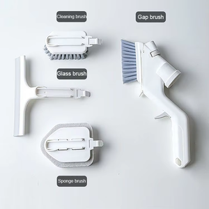 Kit de Cepillos de Limpieza Multifuncional Zenidoo para Cocina y Baño, Juego de 5 Piezas, Cerdas de Nylon, Mango de Plástico, para Azulejos y Neumáticos de Auto - Product Image 3