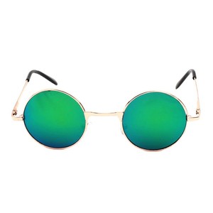 Children's <b>Round</b> Metal <b>Frame</b> <b>Sunglasses</b> UV400 Protection For Boys Girls Beach Wear - Product Image 5