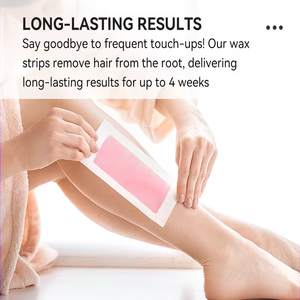 Bikini de marque privée en gros, tissu non tissé dépilatoire pour le corps et le visage, bandes de <span class=keywords><strong>cire</strong></span> pour épilation à la <span class=keywords><strong>cire</strong></span> à froid - Product Image 5