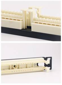 北电/Avaya KRONE 110块 | 100对1U/2U | UL94V-0 SPCC接地 - Product Image 2