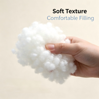 Rembourrage en coton PP personnalisé pour canapé, oreiller et jouet en peluche, faible MOQ, fabrication en usine