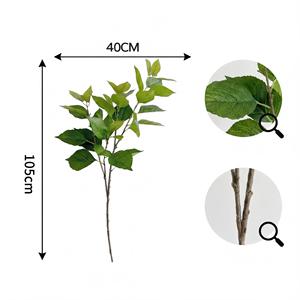 Stelo di <span class=keywords><strong>Foglie</strong></span> di Camelia Artificiale 72cm, Rami Finti per Vasi, <span class=keywords><strong>Foglie</strong></span> Finte in Seta per Vasi da Terra, Casa, Ufficio, Tavolo - Product Image 5