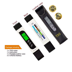 1 0-9990ppm में डिजिटल पानी की गुणवत्ता टेस्टर 3 में बैकलाइट एलसीडी के साथ इकोतापमान मीटर - Product Image 5