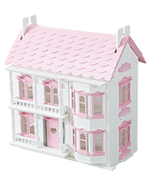 Maison de poupée en bois maison de jouets éducatifs pour enfants avec accessoires meubles pour tout-petits et décoration intérieure