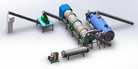 Machine de rendu CMJ-1 1.0 T/lot certifiée SGS avec arbre d'agitation sans soudure pour abattoir
