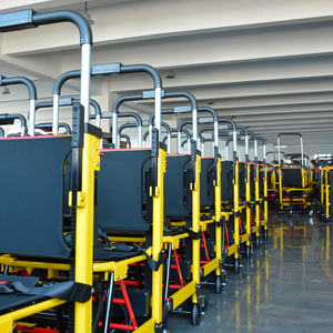 Evacuatie stoelbrancard voor trappen en smalle ruimtes, 150 kg draagvermogen, lichtgewicht aluminium, opvouwbaar. - Product Image 3