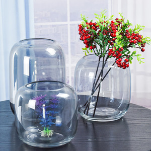 Vase en verre micro-paysage créatif avec mousse, bonsaï écologique, arbre de vie, ornements de bureau - Product Image 6