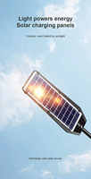 Lampe solaire à LED à capteur de mouvement grand angle 4400lm, IP44 étanche, 6000K lumière du jour, éclairage de sécurité extérieur ultra lumineux