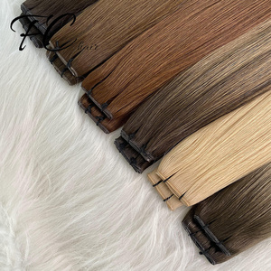 Nuova tendenza del prodotto per <span class=keywords><strong>capelli</strong></span> invisibile <span class=keywords><strong>Volume</strong></span> Genius trama Remy russo <span class=keywords><strong>capelli</strong></span> extension <span class=keywords><strong>capelli</strong></span> umani per la vendita - Product Image 6