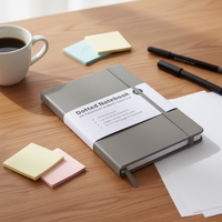 Carnet de notes personnalisé de haute qualité avec logo promotionnel A5 2026, couverture rigide en cuir PU, planificateur
