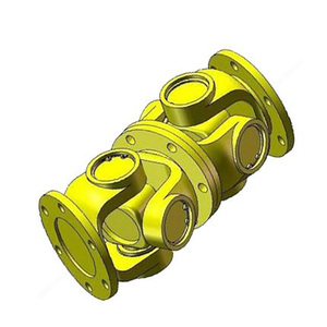 Sin tipo flexible Uso de maquinaria pesada Acoplamientos universales cortos Acoplamiento universal de horquilla completa con araña - Product Image 1