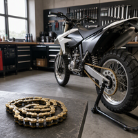 Chaîne d'entraînement à joint torique 520HX 120L 34KN pour KTM Duke 390 Kawasaki Ninja 400 Honda CB500X Moto haute performance