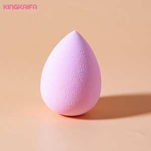 Benutzer definierte tragbare Wasser tropfen Reise Multi Farbe Vegane Eier Latex Free Soft Beauty Makeup Puff Schwamm - Product Image 3