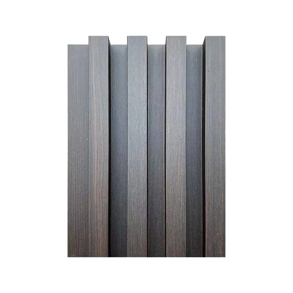 Wood plastic Composite exterior wall decoration 220*26mm 218*25mm 219*25mm preinstalled DIY water proof anti-mildew