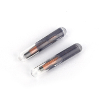 134,2 Khz EM4305 grabable RFID GlassTag microchip transpondedor Chip para animal