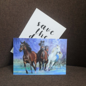 Carte postale 3D lenticulaire personnalisée, fabriquée dans une usine certifiée BSCI, faible MOQ, personnalisation, carte stéréoscopique à effet de changement de vue pour la promotion et les souvenirs - Product Image 6