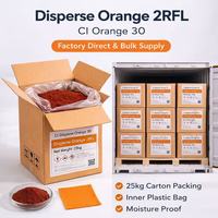 Colorant dispersé de haute qualité Jaune Brun ORANGE 30 2RFL LIE CHEN, poudre colorante pour polyester, matières premières, colorant de lavage Orange