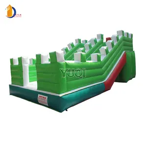 हरे रंग inflatable स्लाइड नई डिजाइन स्लाइड inflatables juegos inflables बच्चों स्लाइडर