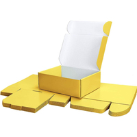 Caja de Envío Plegable de Cartón Corrugado Biodegradable con Logotipo Personalizado, Embalaje Universal para Comercio Electrónico Transfronterizo