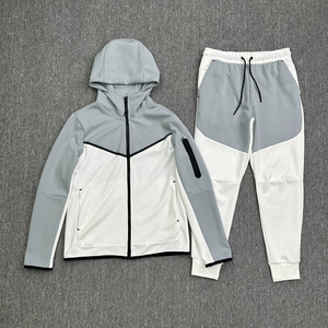 Survêtement de Qualité Supérieure Originale Marque de Luxe NK Tech Fleece pour Homme 3 Pièces en Coton avec Sweat à Capuche, Pantalon de Survêtement et Short pour la Course - Product Image 4