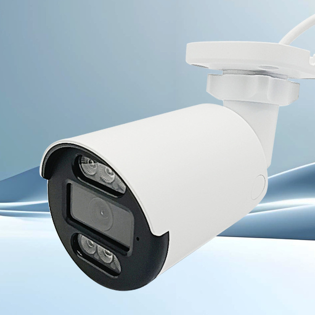4MP PoE IP Dome Camera HD Dual-Light Night Vision 1/3'' Sensor IP66 Waterproof Outdoor Security Camera