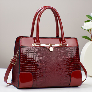 Sac fourre-tout motif crocodile rhinocéros impérial grande taille style moto pour femme, sac à bandoulière quotidien - Product Image 4
