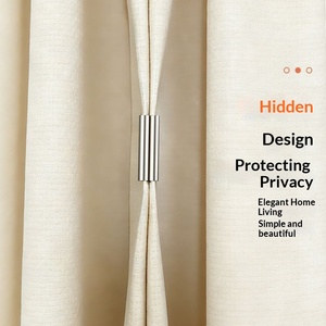 Attaches magnétiques pour <span class=keywords><strong>rideaux</strong></span>, attaches métalliques antirouille pour draperies, supports de <span class=keywords><strong>rideaux</strong></span> faciles à installer - Product Image 3