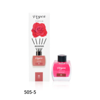 Diffuseur de Parfum à Bâtonnets de Luxe 130ml, Désodorisant pour Salle de Bain et Assainisseur d'Air pour Maison et Hôtel