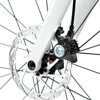 Vélo de route à disques hydrauliques TWITTER C6 RS-24S 700C 2*12 vitesses, groupe SENSAH, fourche en carbone, 9,6 kg léger, 45/48/51/54 cm