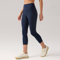 Pantalon de sport taille haute pour femme, coupe 7/8, écologique, séchage rapide, extensible dans quatre directions, grandes tailles, pour yoga, pilates et activités de plein air