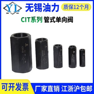 วาล์วควบคุมการไหลแบบตรงไฮดรอลิก CIT-02 03 04 06 08 10 12 16 วาล์วกันกลับแบบท่อสำหรับน้ำมันและก๊าซ - Product Image 4