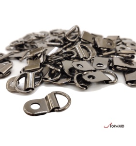 D Ring Rivet Boot occhiello ganci fibbie <span class=keywords><strong>per</strong></span> scarpe borse prezzo economico rivetto semplice nichel accolto in avanti (fornito) ferro - Product Image 2