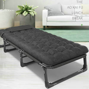 <span class=keywords><strong>Lit</strong></span> pliant de camping en acier de luxe à double usage réglable à <span class=keywords><strong>3</strong></span> vitesses portable à vendre - Product Image 2