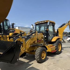 Mini-chargeuse-pelleteuse d'occasion CAT 420F, modèle original japonais sur chenilles, 2024, 4x4, 8000 kg, garantie après-vente 1 an - Product Image 1