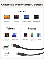CableCreation Cable USB4 Tipo-C a Tipo-C de 3.3 Pies, 40 Gbps, 240 W PD 3.1, Video 8K a 60 Hz, E-Marker, Compatible con Thunderbolt 4/3, MacBook Pro