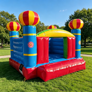 Château gonflable classique en PVC pour enfants, idéal pour les locations événementielles - Product Image 6