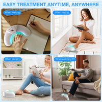 Lampe à ongles UV LED pliable Sunkin 36W, sécheuse à gel pour ongles professionnelle portable avec logo personnalisé pour les mains et les pieds