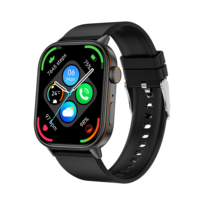Nouvelle Montre Connectée Sport GPS Écran Carré 2.01 Étanche IP68 420 mAh CE FCC Gloryfit Pro Appel Bluetooth 2026 Hot Reloj QX17 Smartwatch