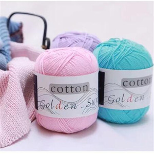 8 écheveaux de fil de coton doux pour le crochet et les modèles de tricot Craft Yarn - Product Image 2